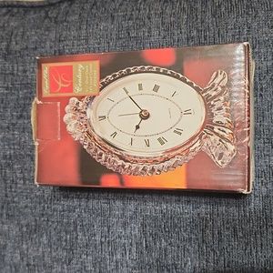 Century 5.5 24% Lead Crystal Clock
